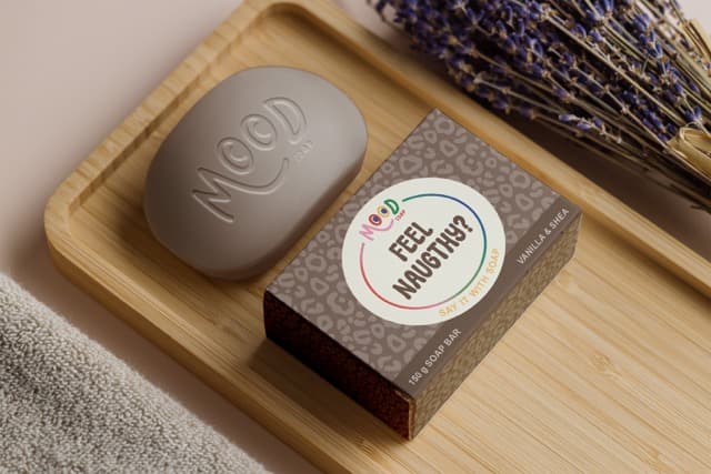 FEEL NAUGHTY? MoodSoap bar